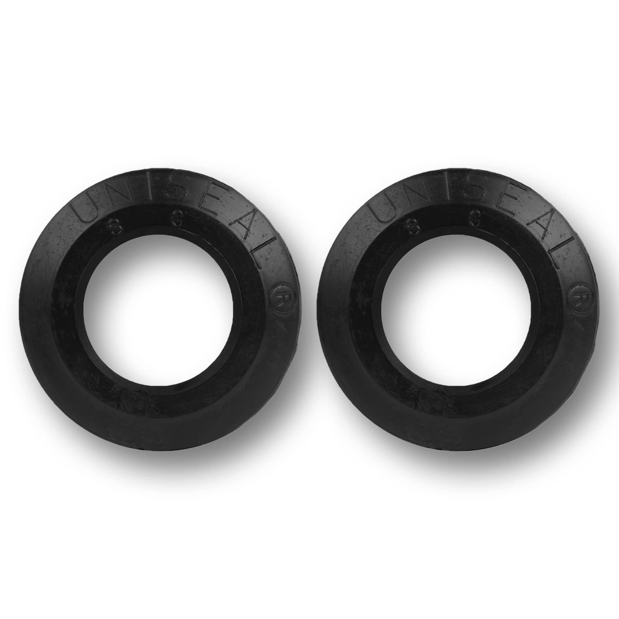 1" UNISEAL Flexible Tank Adapter (Bulkhead) - 2 Pack