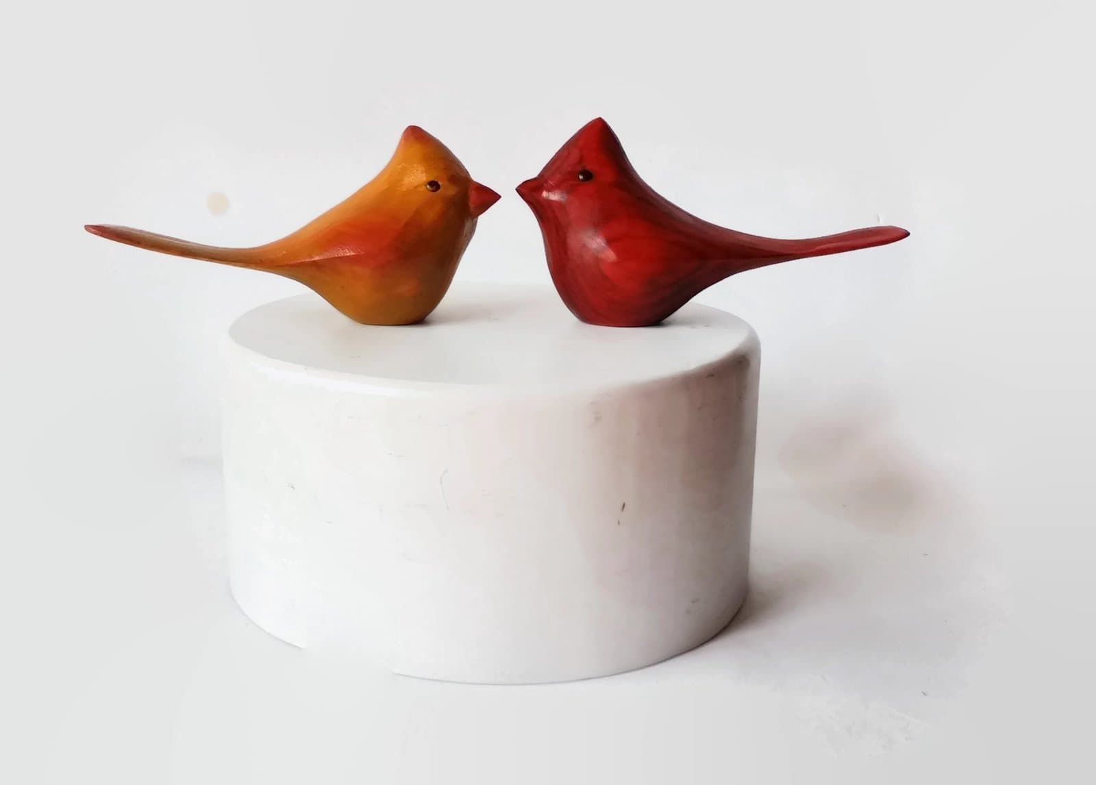 Cardinal Wedding Cake Topper, Anniversary Cake Decoration