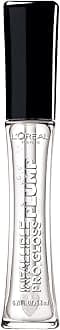 L'Oreal Paris Infallible Pro Gloss Plump Lip Gloss with Hyaluronic Acid, Long Lasting Plumping Shine, Lips Look Instantly Fuller and More Plump, Mirror, 0.21 fl. oz.