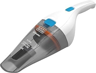 BLACK+DECKER 3.6V Cordless Handheld Portable Vacuum Cleaner With Lithium-Ion Battery 1.5Ah, 8AW Suction Power, 325ml Bowl Capacity, For Quick and Easy Cleaning NVC115JL-B5 2 Years Warranty