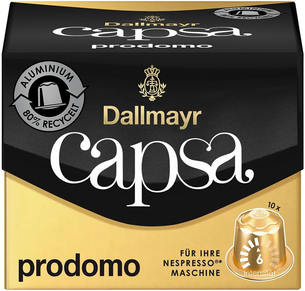 Prodomo Capsa Coffee, 1.98 Ounce