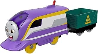 Thomas & Friends Motorized Toy Train Kana Battery-Powered Engine with Cargo for Pretend Play Preschool Kids Ages 3+ Years​