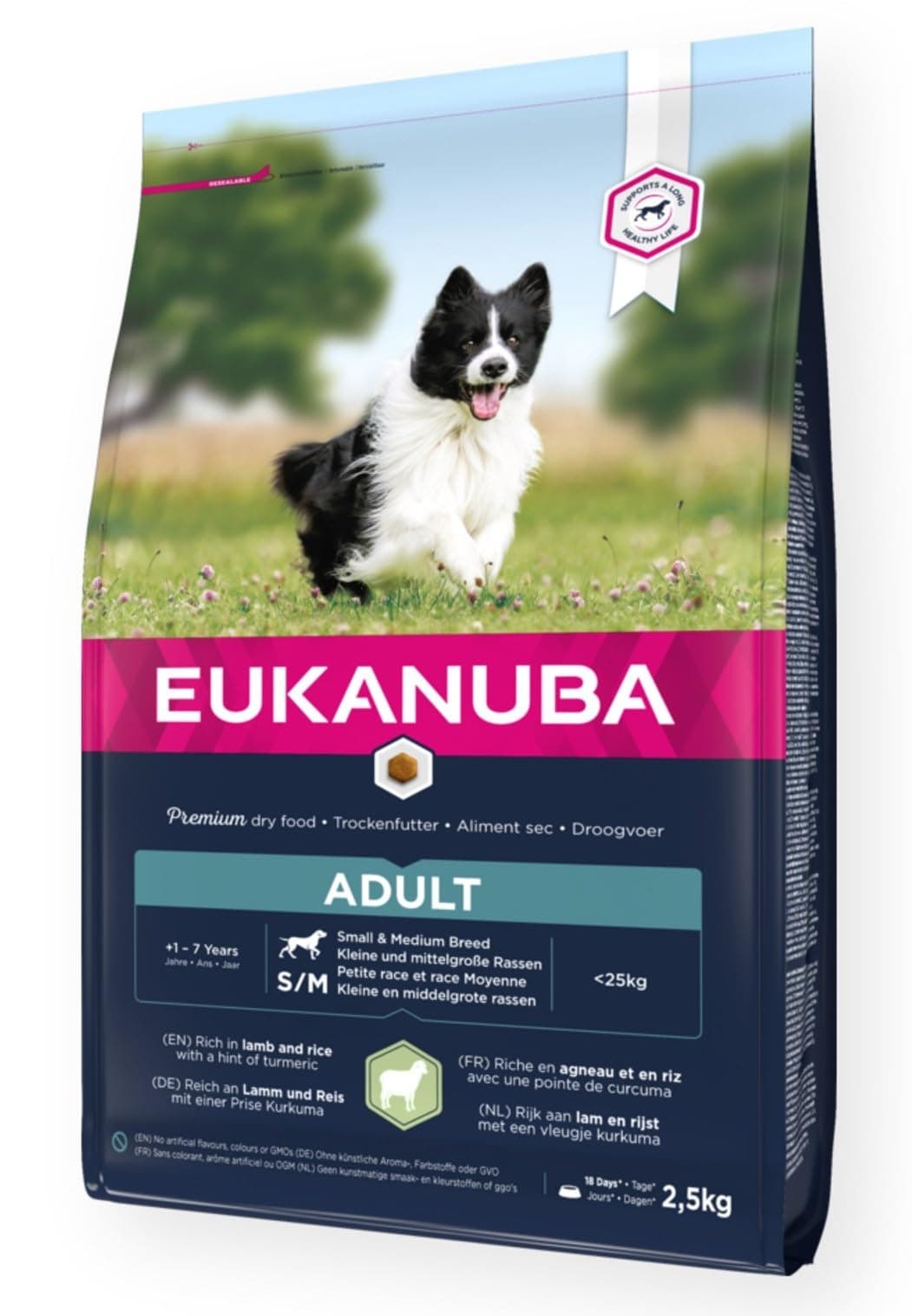 Eukanuba Small & Medium Lamb Rice 12 kg