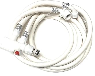 Shark Industrial 8 FT Countertop Dishwasher Fill and Drain Hose Kit with faucet adapter for all major brands (8)