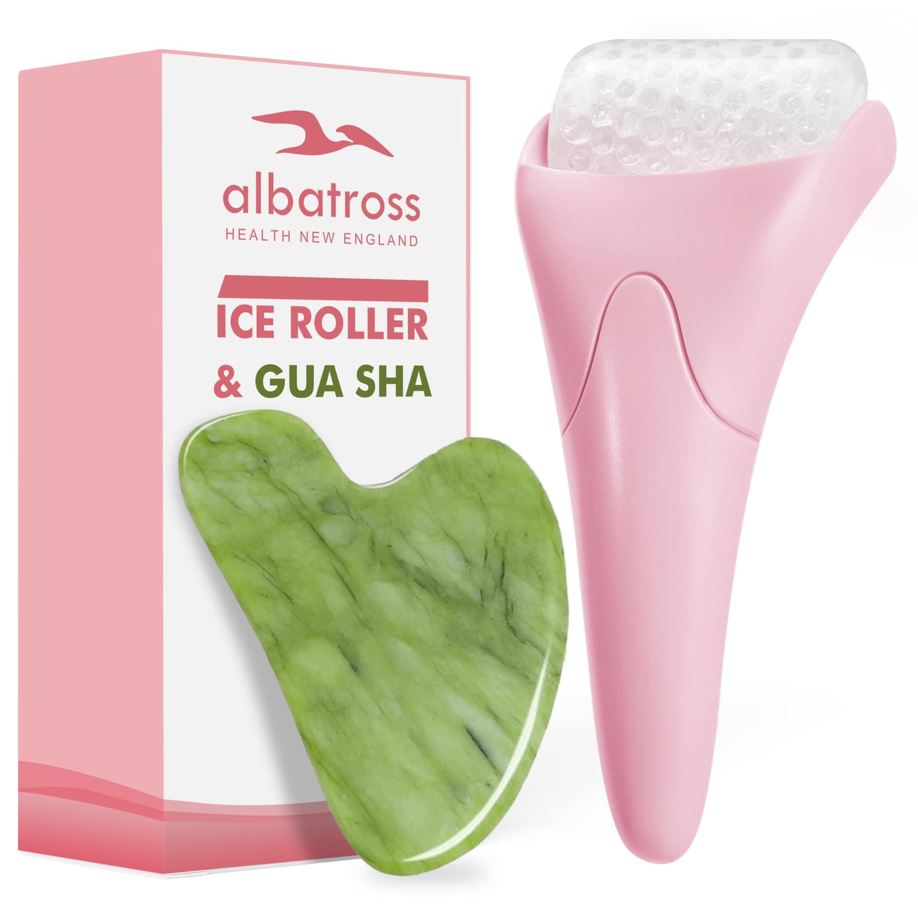 Ice Roller for Face & Eye, Face Roller, Skin Care, Shrink Pores, Calm Skin, Womens Gifts,Skin Care Products (Pink)