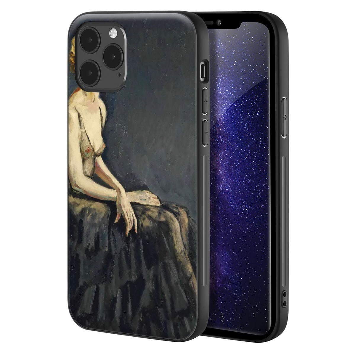 Kees Van Dongen for iPhone 12/iPhone 12 Pro Case/Art Cellphone Case/Giclee UV Reproduction Print on Mobile Phone Cover(Portrait Of Mademoiselle Erna Carise)