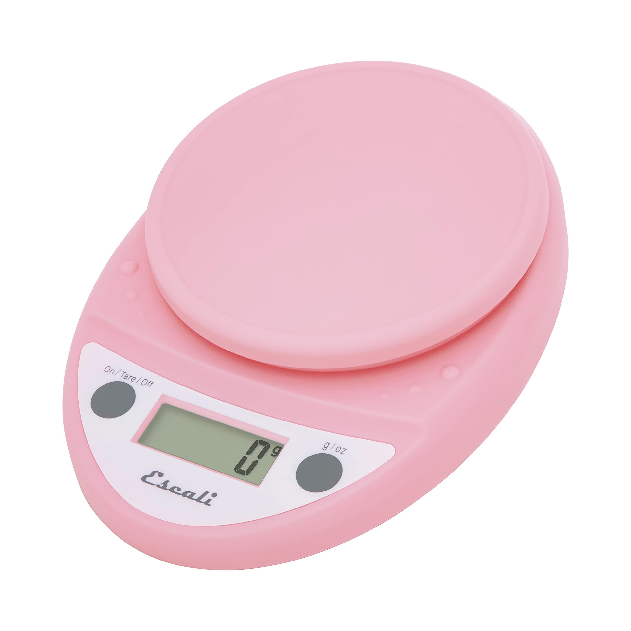Primo Digital Kitchen Scale, 11-Pound/5kg, Soft Pink