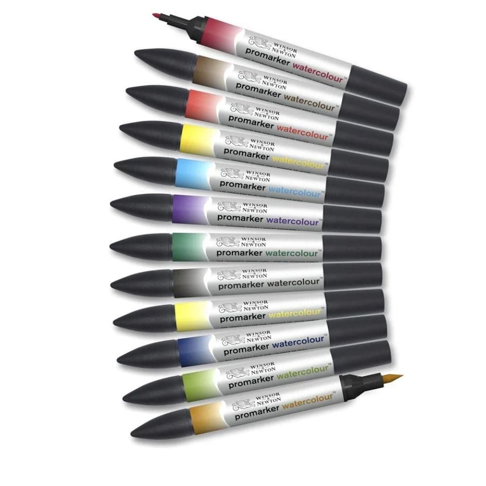 Winsor & Newton PROMRKR WC 12 BASIC TONE SET