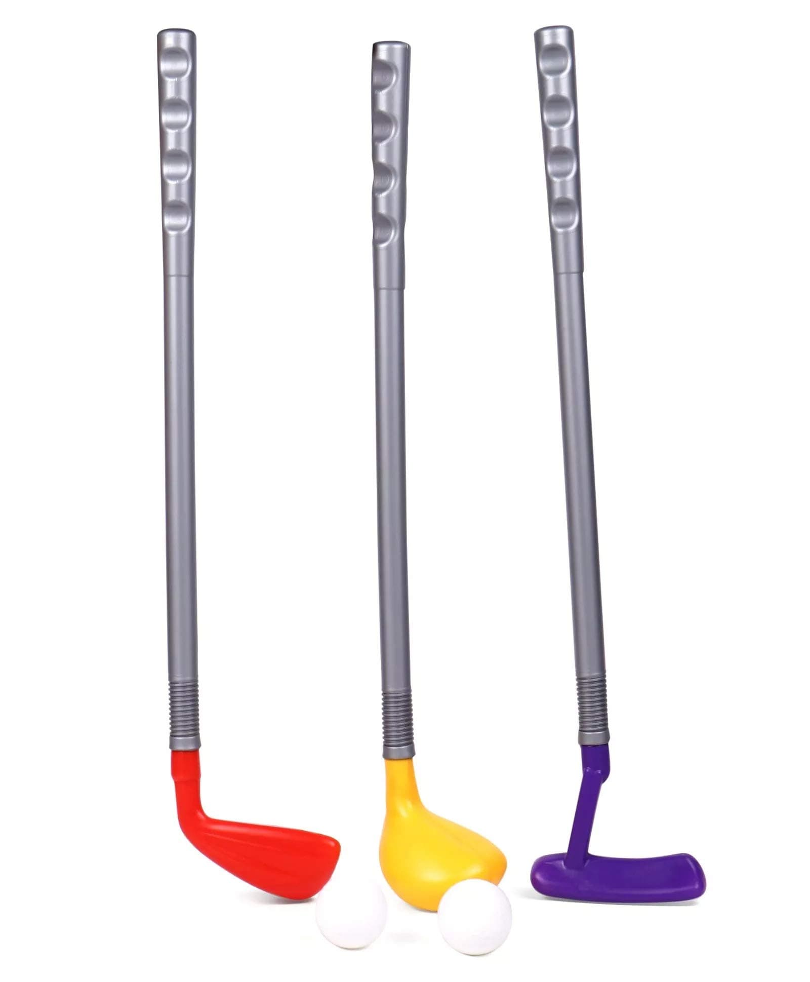 RATNA'S Junior Golf Set for Kids with 3 Different Golf Sticks and Ball