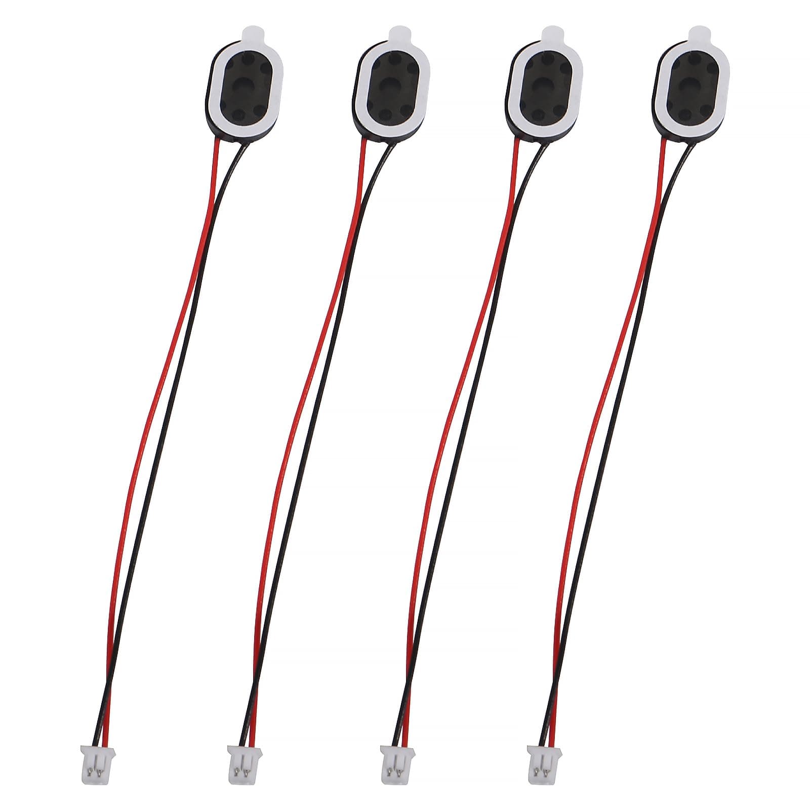 4 PCS Speaker 1 Watt 8 Ohm Mini 8ohm 1w Full-Range Cavity Advertising Machine Small Speaker 3.3V 5V with JST-PH1.25mm-2 pin Interface for Arduino Small DIY Electronic Projects