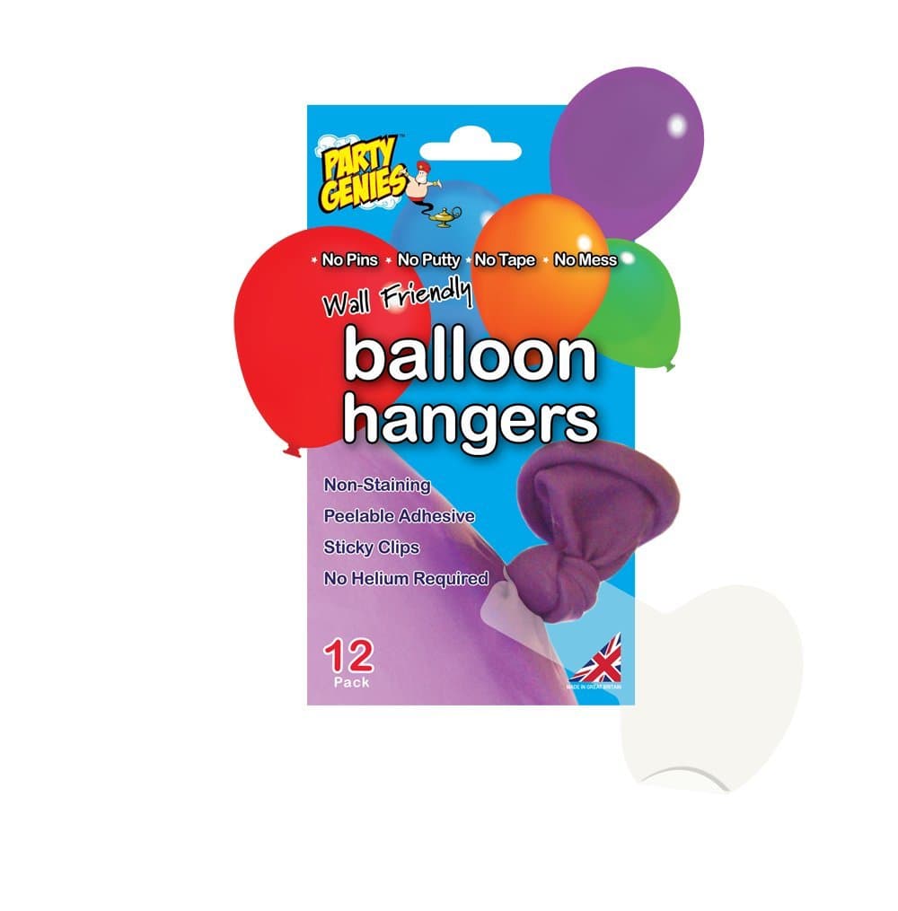 HANGERS FOR PARTY BALLOONS - Wall Friendly!
