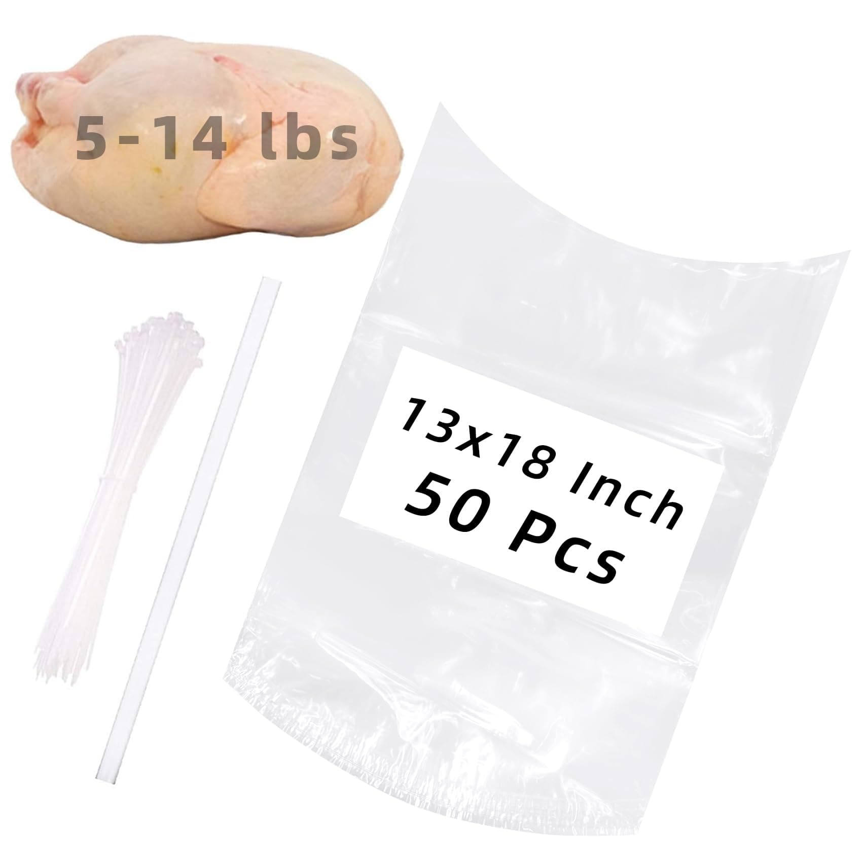 13"x18" Poultry Shrink Bags