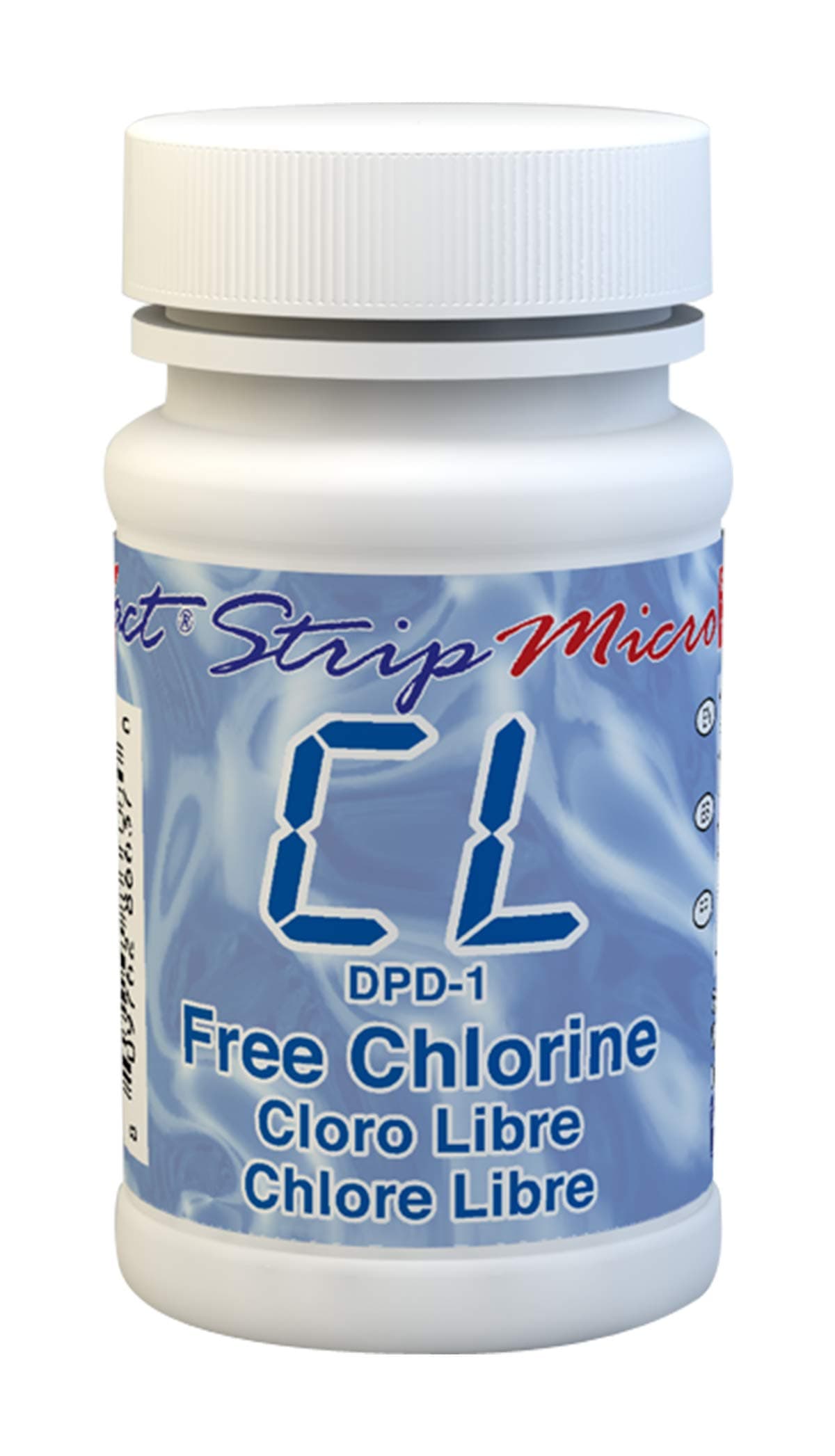 Exact Industrial Test Systems 486637 DPD-1 Micro Free Chlorine Strip for Photometers