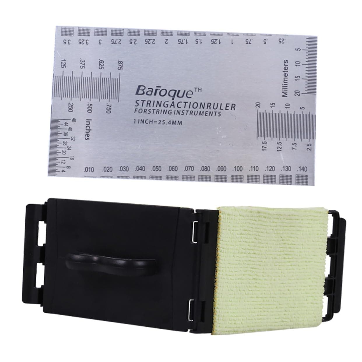 Abaodam 1 Set String Cleaner Measuring Stick Cleaning Scrubber Guitar Supplies Cleaning Bass Guitar Cleaner for Instrument Musical Instrument Accessories Musical Instrument Companion Abs