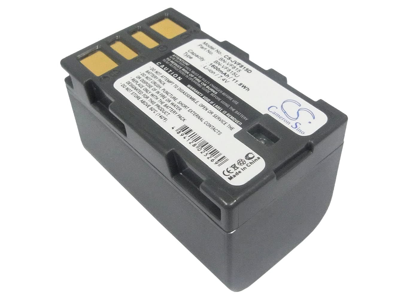 VINTRONS Replacement Battery for JVC GZ-HD3AA, GZ-HD3AC, GZ-HD3AG, GZ-HD3AH