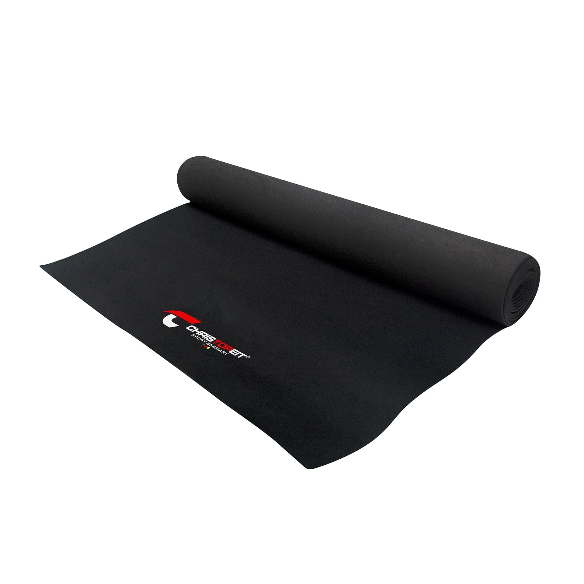 Christopeit Protective Floor Mat, L 200 x B 100 x H 0.3 cm, Black, M