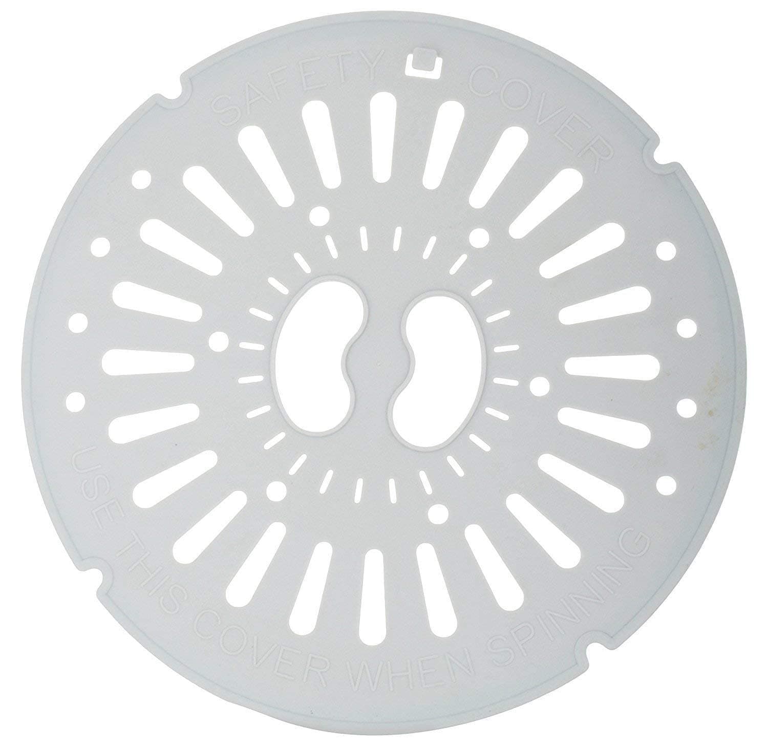 AMAZOR Plastic Spin Cap for Washing Machines (Grey) Compatible with LG