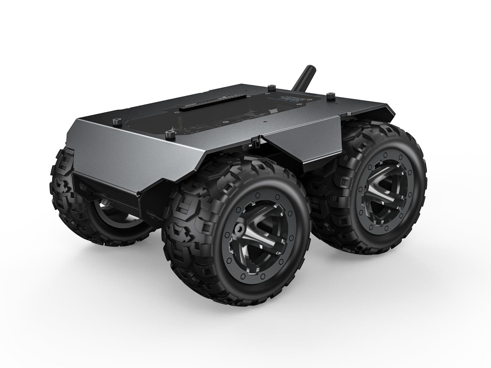 waveshare Wave Rover Flexible and Expandable 4WD Mobile Robot Chassis, Full Metal Body, Multiple Hosts Support, with Onboard ESP32 Module