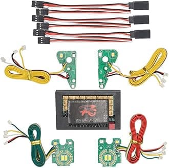 1/10 RC Car Front Rear LED Lights Lamp for Traxxas TRX-4 Defender