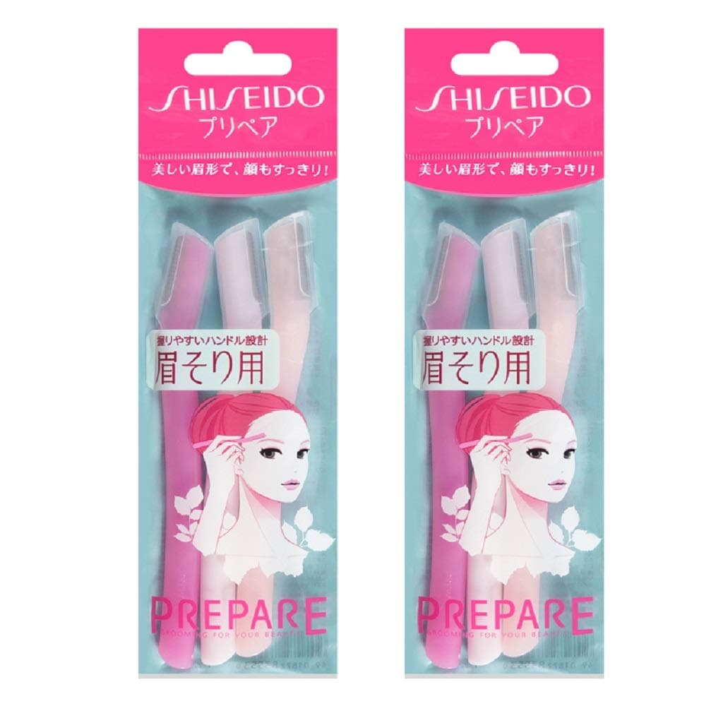 Shiseido 2 X FT Eyebrow Razor 3pcs
