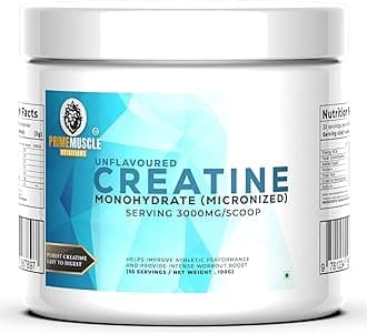 - Creatine Monohydrate Powder (100 Gram, Unflavoured)