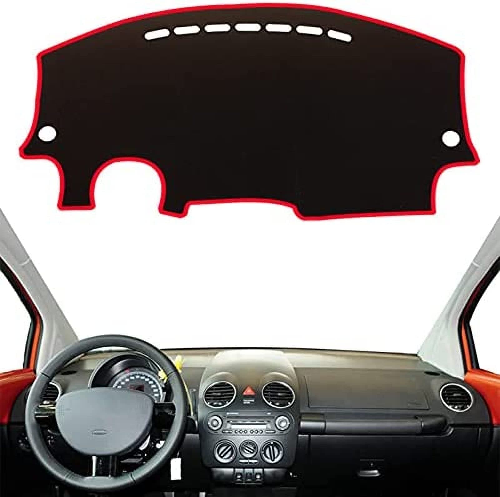 LMMPP Car Dashboard Mat Light-proof Mat for VW for Beetle 1998-2010 auto parts