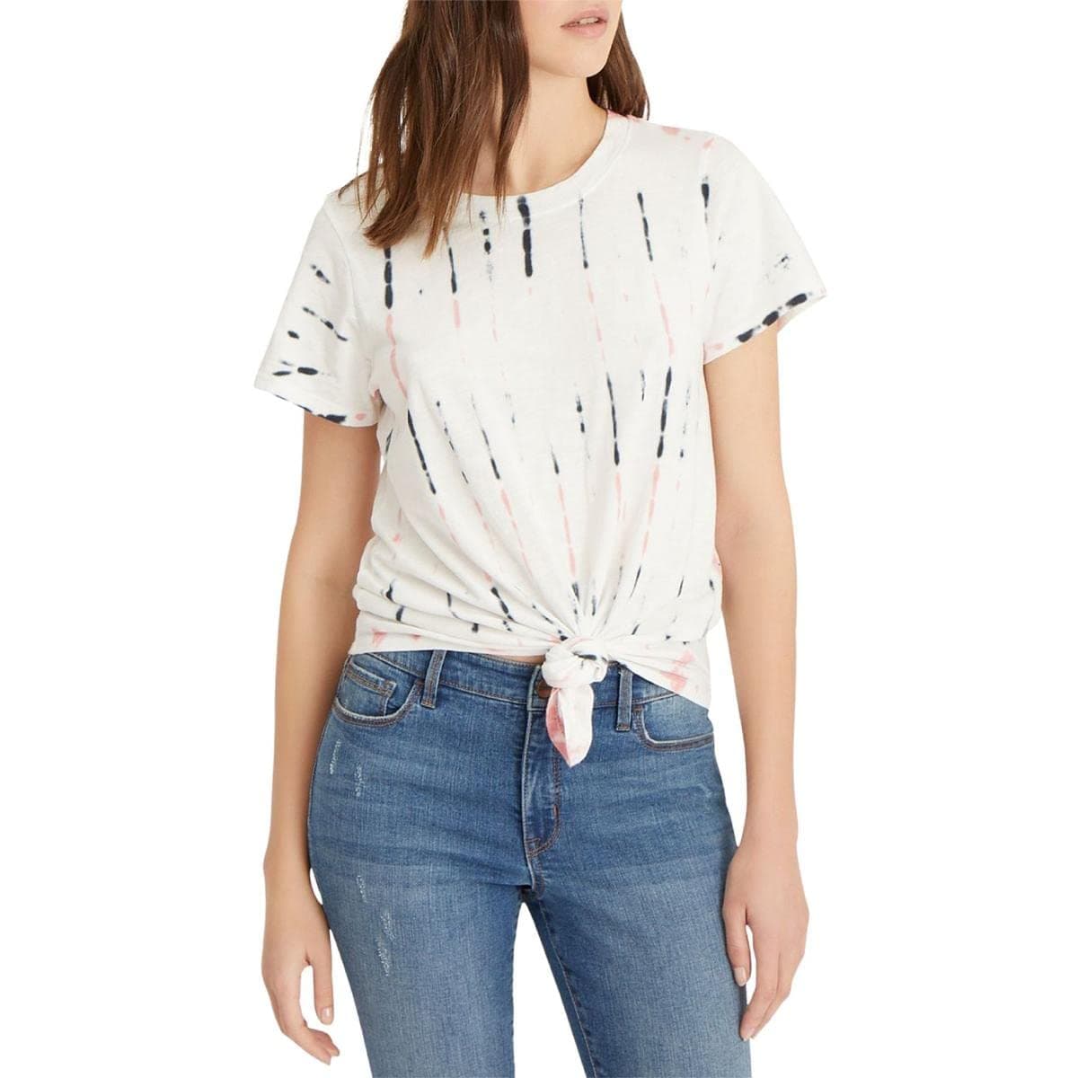 Sanctuary Perfect Knot Tee for Women - Pull Over Construction with Crew Neckline, Short Sleeves Trendy Summers T-Shirt