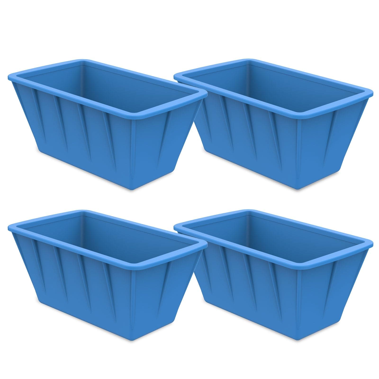 Extra Large Ice Cube Molds 4Pack 32LB Silicone Large Ice Cube Molds for Cold Plunge Tub,Reusable Ice Cube Trays for Freezer,Ice Block Molds for Home Ice Baths,Cold Plunge Accessories,Ice Bath Chiller