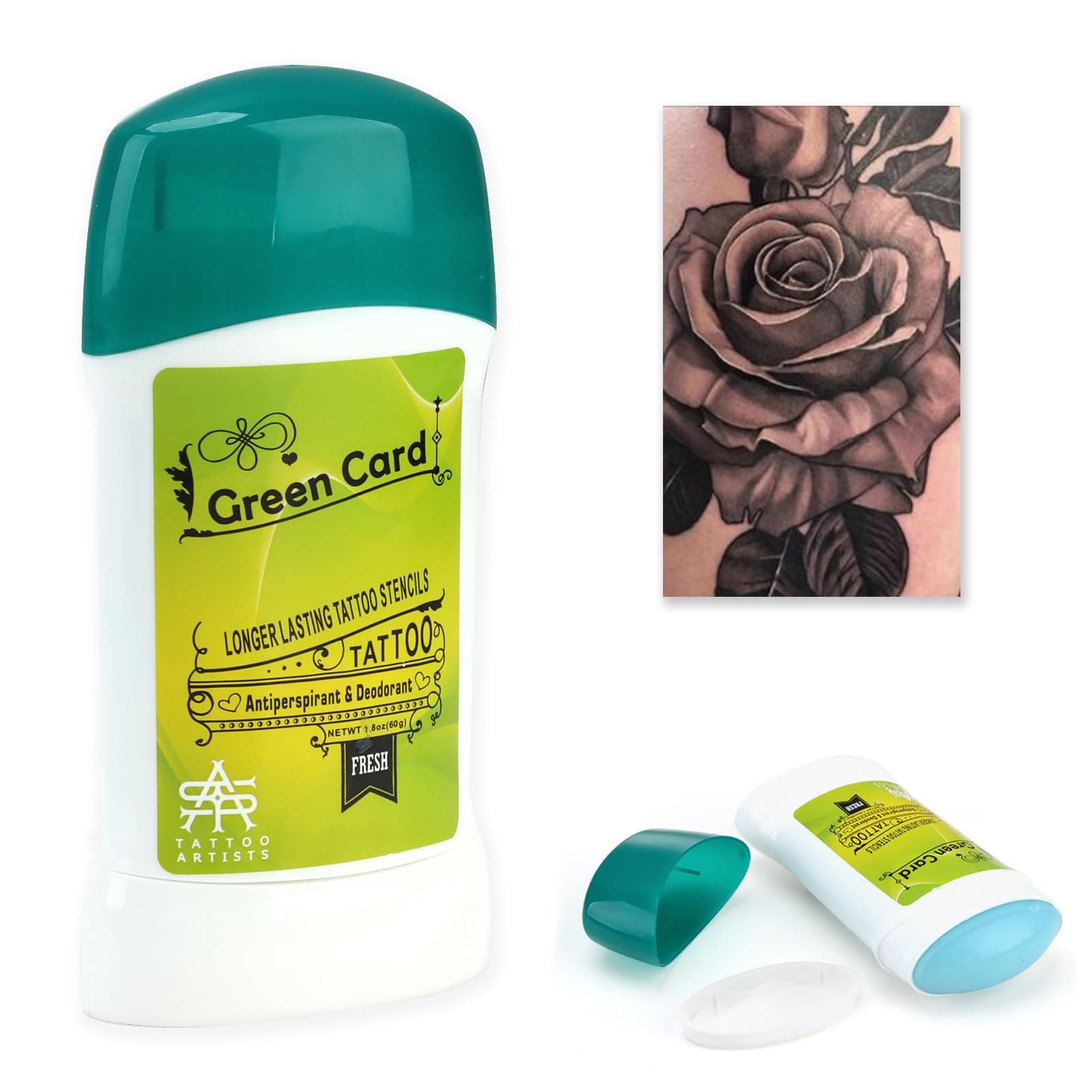 Tattoo Stencil Gel, Stencil Transfer Paste, Clear Professional Long Lasting and Detailed Transfers, Safe for Sensitive Skin, Smear Resistant, Ideal for Tattoo Artists and Beginners, White