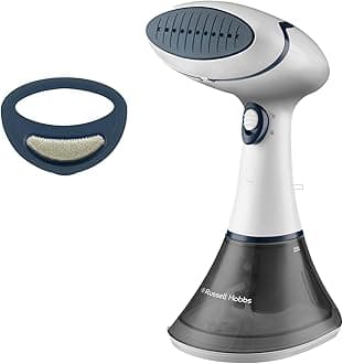 1600W Steam Genie Handheld Garment Steamer | No Ironing Board Needed, Ready to Use in 45s |200 ml Detachable Water Tank, Compact Clothes Steamer, Home & Travel |10 m Steam Time, 25592-56