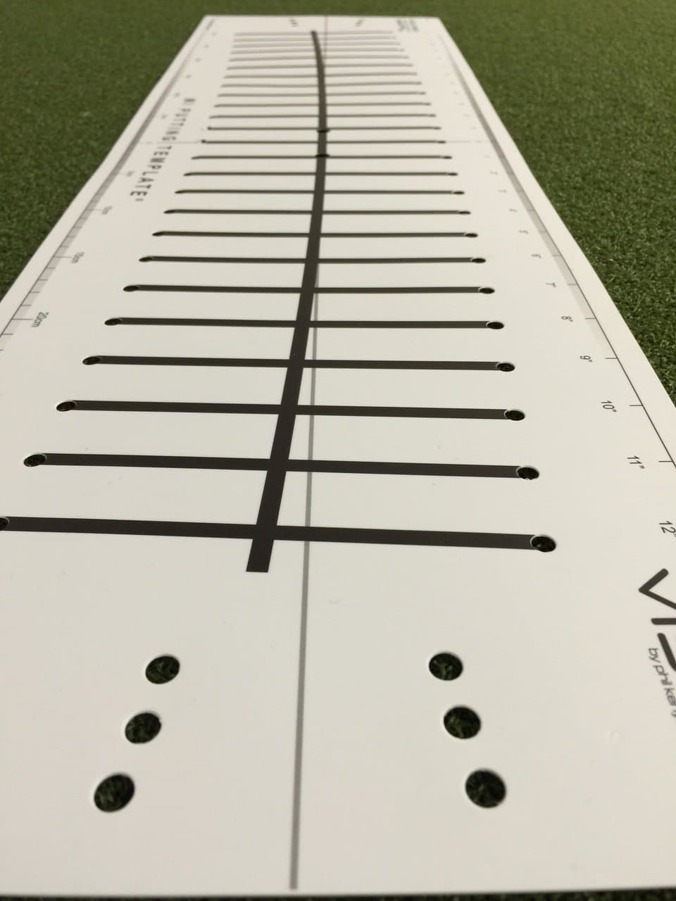 Visio Mi Putting Template 12 Degree Arc With Face Lines (12 ARC)