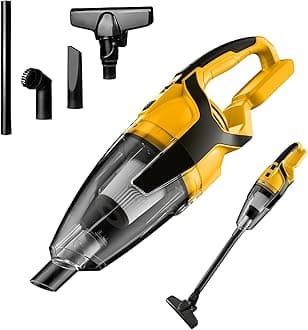120W Cordless Handheld Vacuum Cleaner for DeWALT 20V 60V Max Battery (Battery NOT Included) Portable for Hard Floor Carpet Car Pet Hair Cleaning