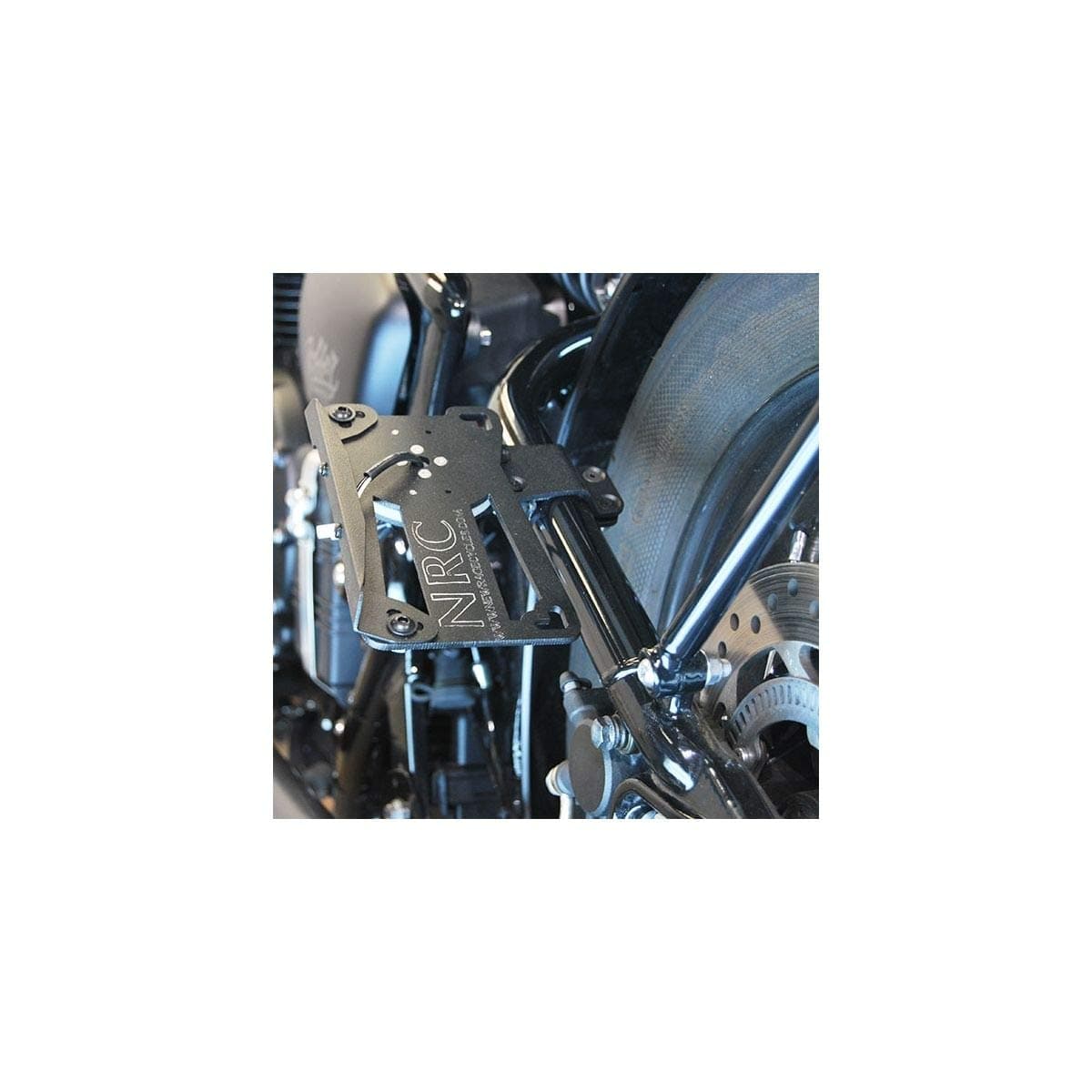 Fender Eliminator Compatible with Triumph Bobber (2017 - Present) Tail Light + Side Mount License Plate