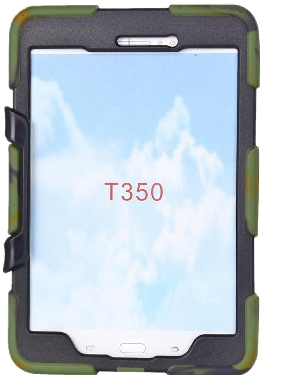 Galaxy Tab A 8.0 T350 Case,Shockproof Heavy Duty Armor Rugged Hybrid Full Body Protective Tablet Case Cover with Builit In Kickstand for Samsung Galaxy Tab A 8.0 inch (SM-T350 Case) (Camouflage)