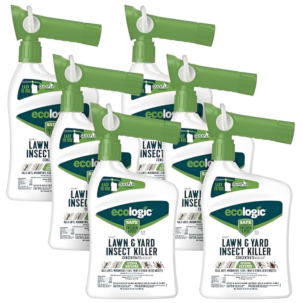 Ecologic 32 Oz, Ready to Spray Lawn Insect Killer, 6 Count (Pack of 1)
