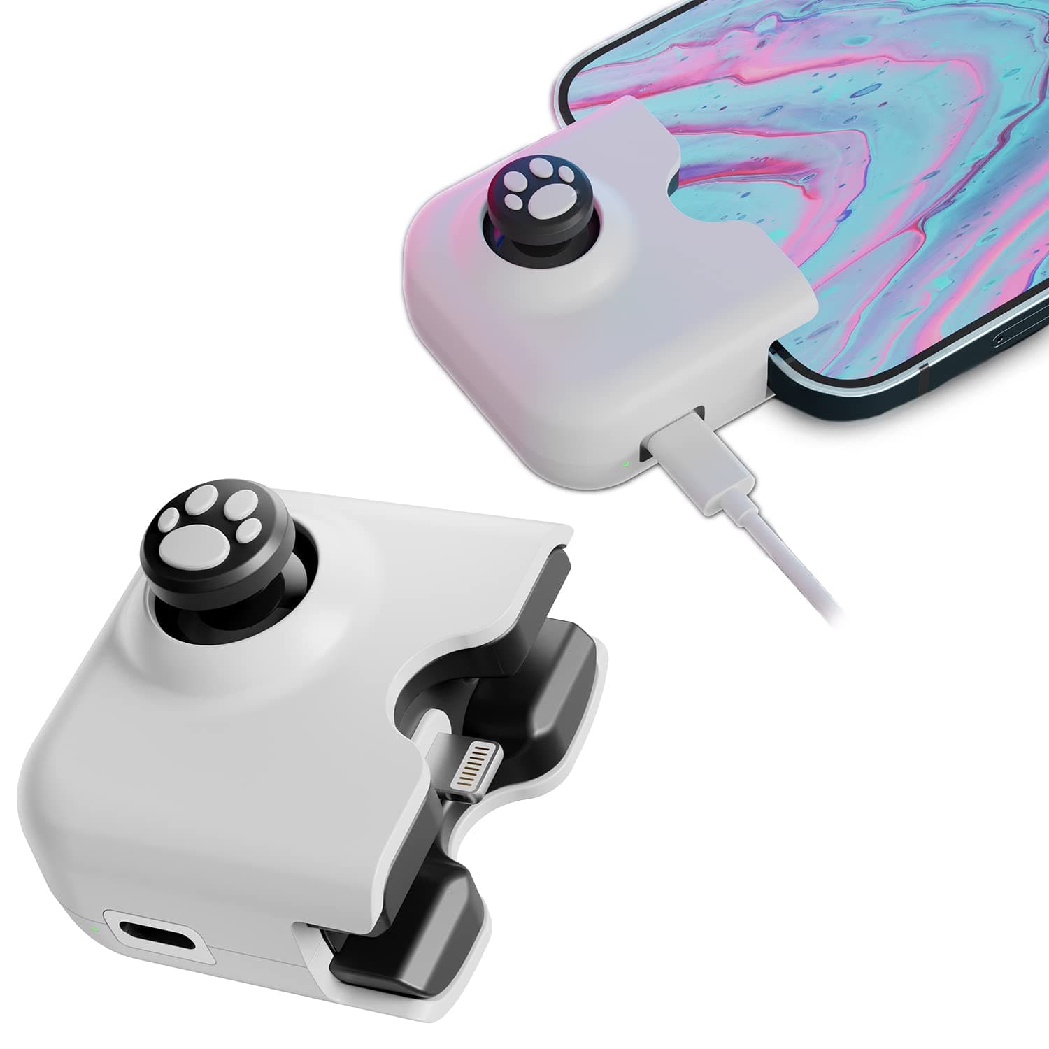 IFYOO Yao L1 PRO Mobile Game Controller Joystick for iPhone (iOS 13.4 or Later, For iOS Mobile Games), Gaming Gamepad Compatible with PUBGG Mobile, Call of Duty Mobile(CODM), Wild Rift, Genshin Impact