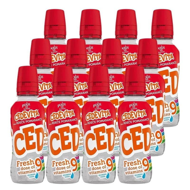 Fresh Vitamin Energy Drinks (Red Orange)