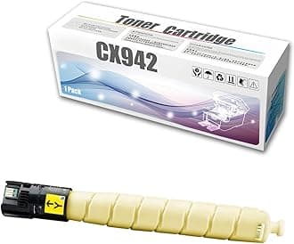 Compatible Toner Cartridge Replacement for Lexmark CX942 83DOHK0 83DOHC0 83DOHY0 83DOHM0 Toner Cartridge for CX942 CX943 CX944 Printer Yellow Toner