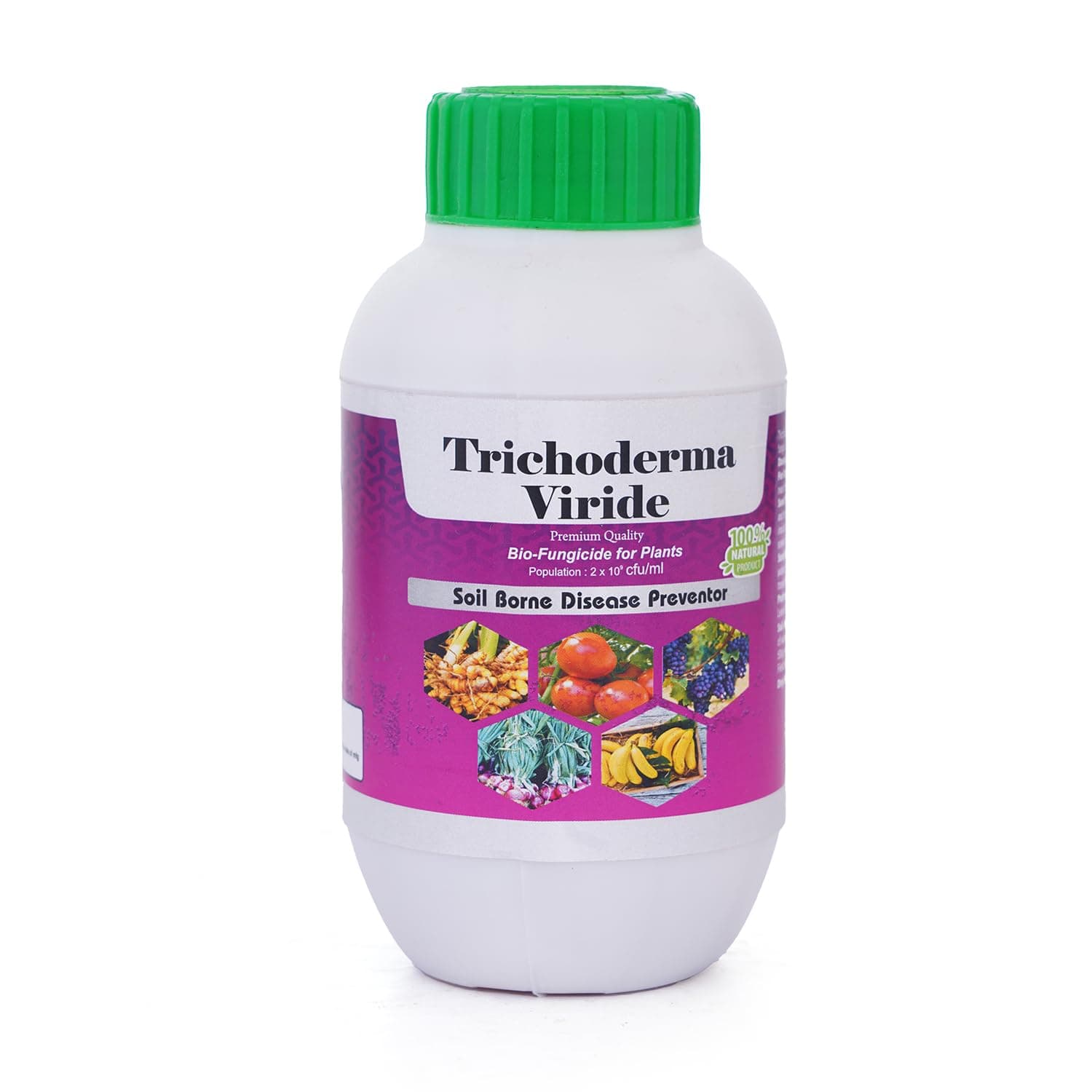Trichoderma Viride Liquid Bio fungicide | Effective Plant Growth Promoter | Organic Solution for Soil Health and Disease Control | Ideal for Home Gardeners and Farmers (250ML)