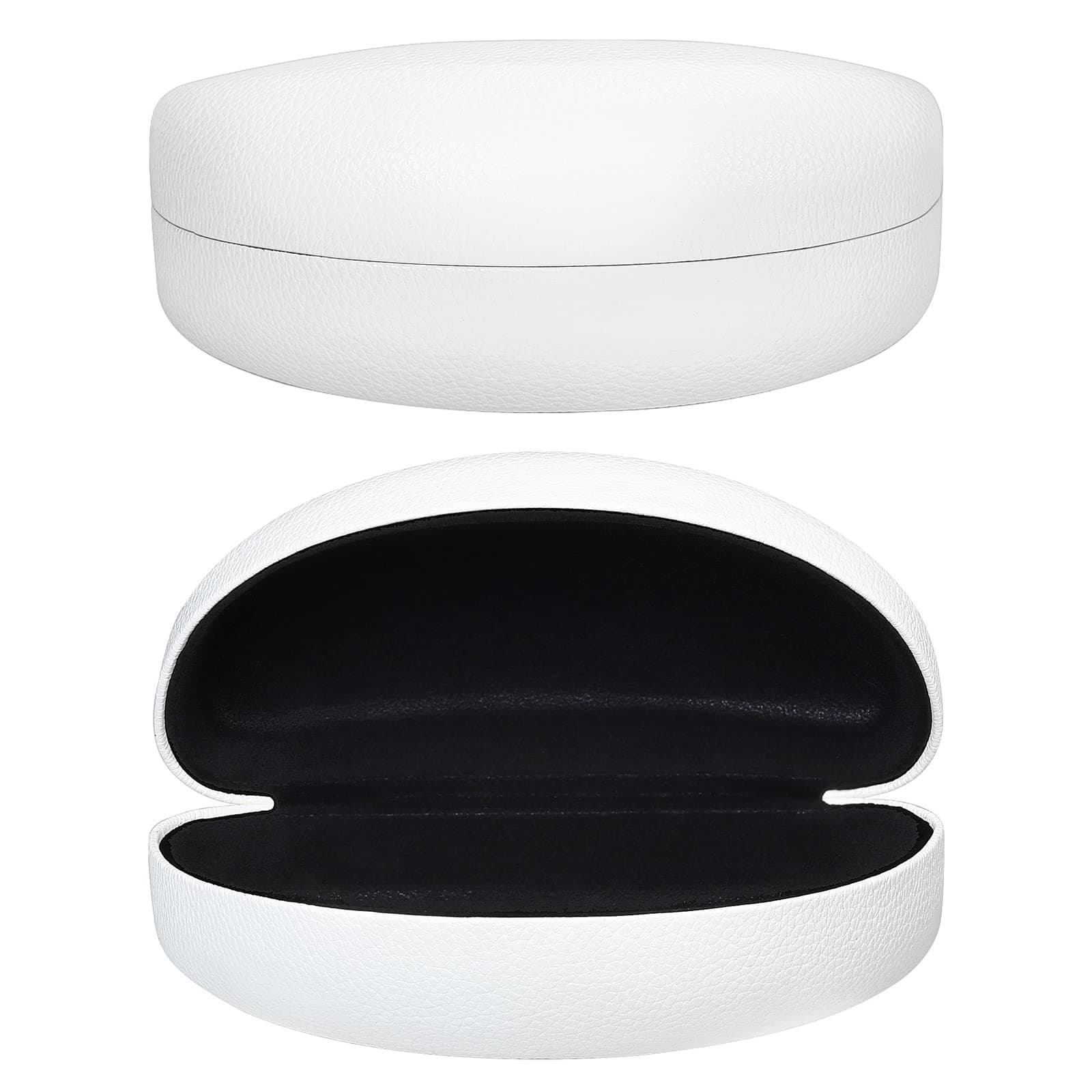 Hard Shell Sunglasses Case,Classic Large Glasses Case for Sunglass,Eyeglasses with Cleaning Cloth,Pouch