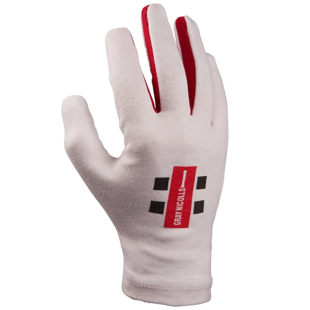 5208920 Men Inner Pro Full Batting Jun Gloves - White, Medium