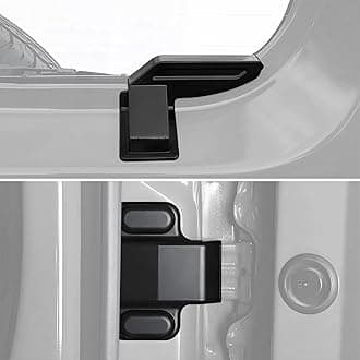 YOCTM 4-Pack Tailgate Screw Protection Trim + Rear Windshield Heating Wire Protective Cover Compatible with Suzuki Jimny 2019 2020 2021 2022 2023 2024 2025 JB64 JB74W Black 3 Door 5 Door Accessories