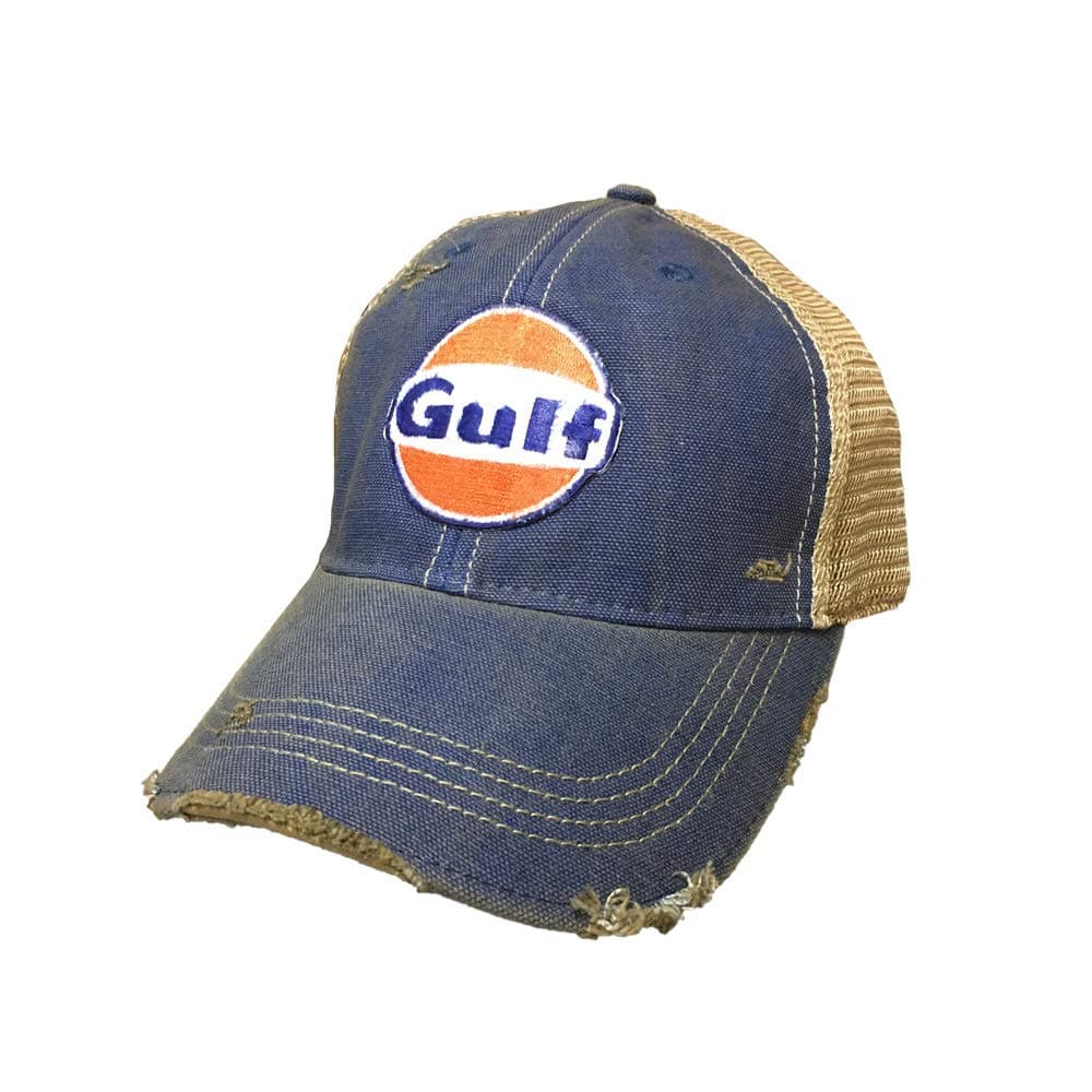 Gulf Distressed Vintage Adjustable Snapback Hat