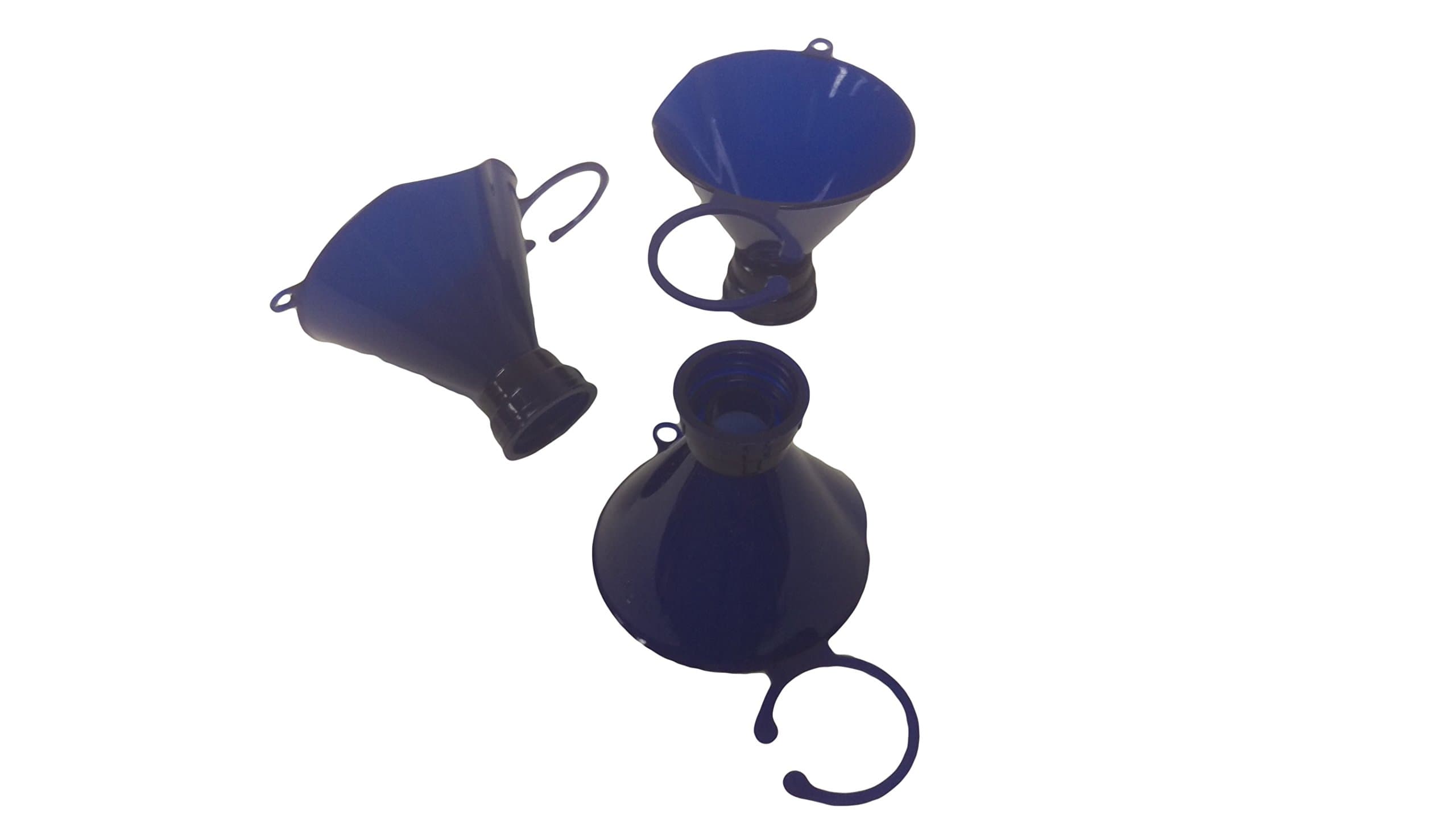 3 Pack Screw On Bottle Filling Funnel