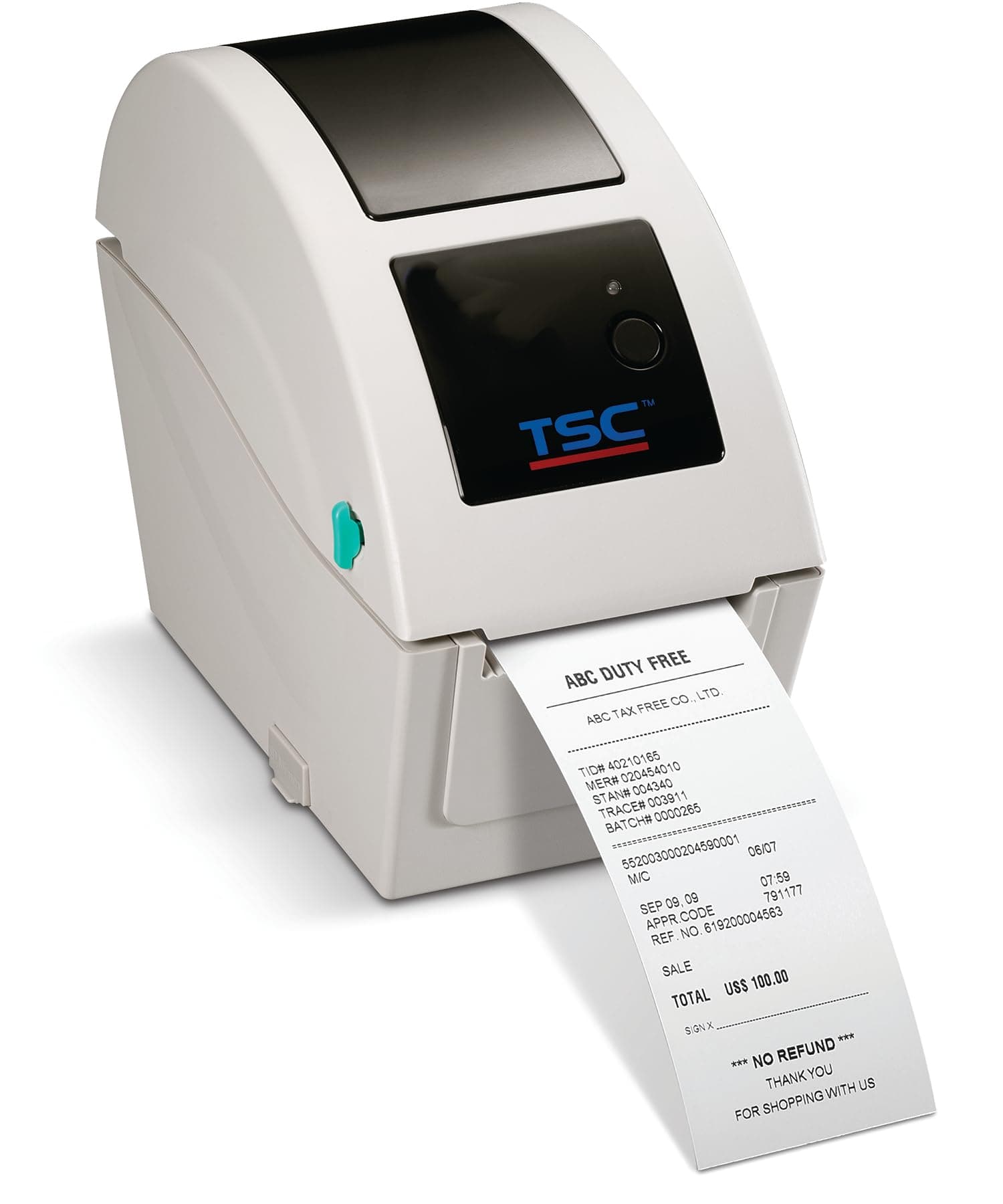 Tsc, Printer, Tdp-225, 2 Inch Label Printer, 5 Inch Od, Prints Up to 5 IPS, Includes USB 2.0 and Serial, Replaces 99-039A001-00Lf
