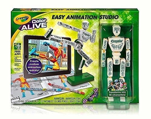 Crayola Color Alive Easy Animation Studio Model: 95-1052 3D 4D Toy Game