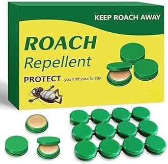 Natural Cockroach Killer Capsule Gel for Kitchens, Bathrooms, Hotel, Restaurants and Cabinets, Eco-Friendly Home Remedy for Indoor Cockroach Control Pack Of (12)