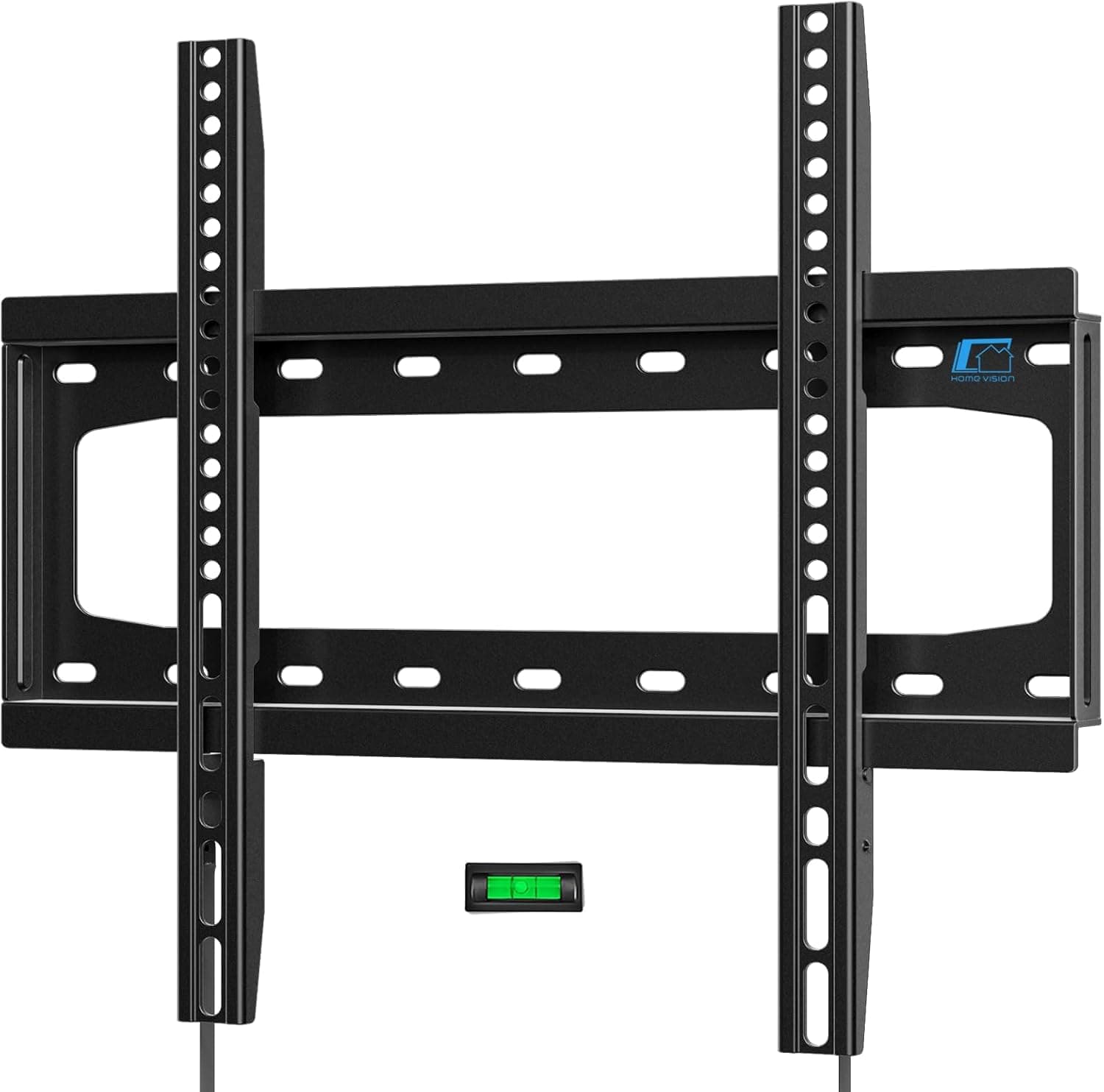 HOME VISION Fixed TV Wall Bracket for 26-65 Inch Flat/Curved TVs, Max VESA 400x400mm, Supports up to 99 lbs/45kg, Universal TV Wall Bracket, Space Saving HV8401