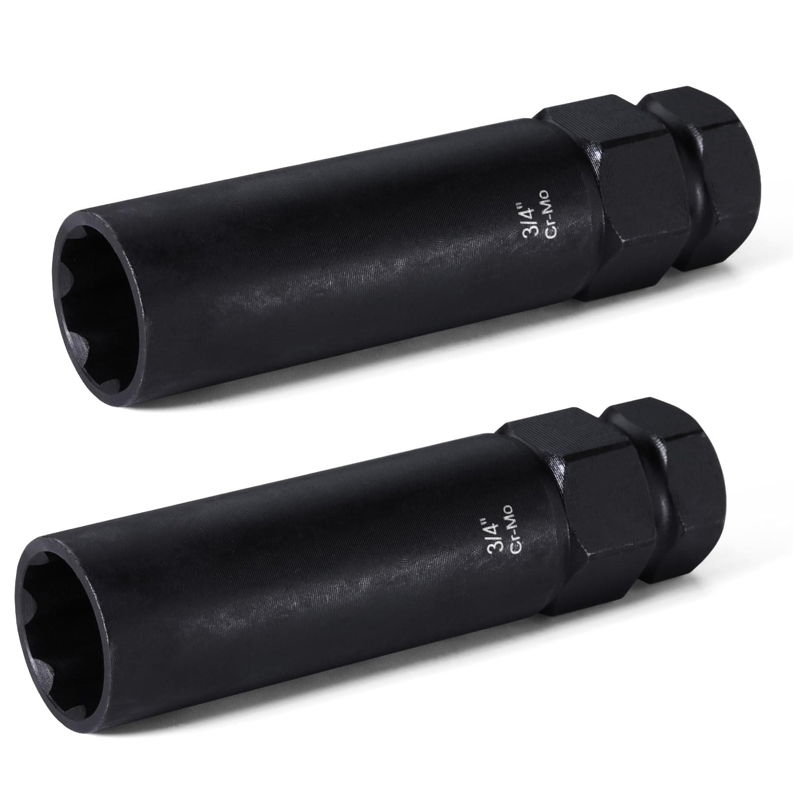 VEXPLO 2 Pieces 7 Spline Lug Nut Key Set, Locking Lug Nut Removal Tool, Wheel Lock Removal Kit for Easy Installation and Removal of Lug Nuts on Aftermarket Wheels