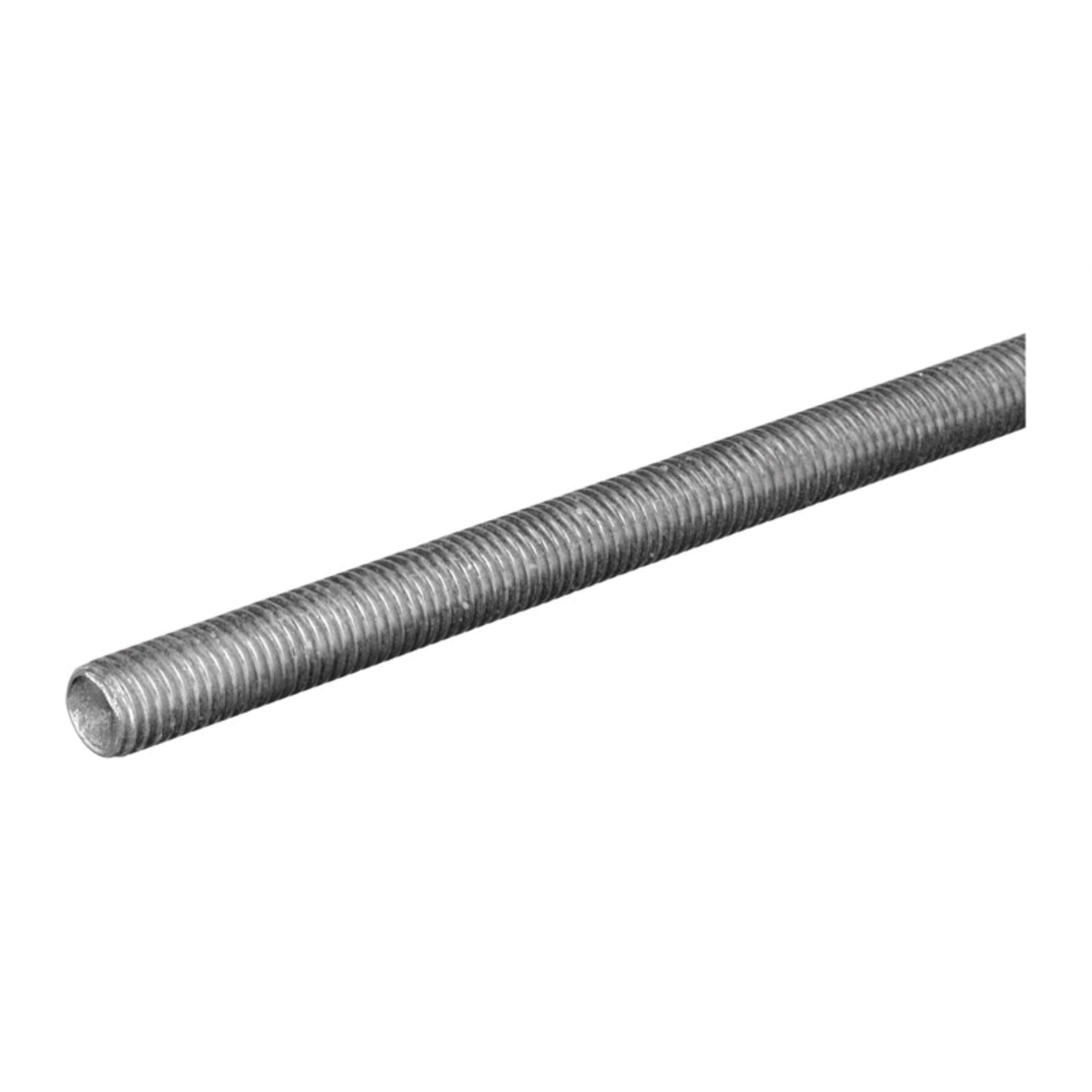 DEFLECTAIR Boltmaster 11002 8/32" X 12" Threaded Rod NC Zinc (Pack of 10)